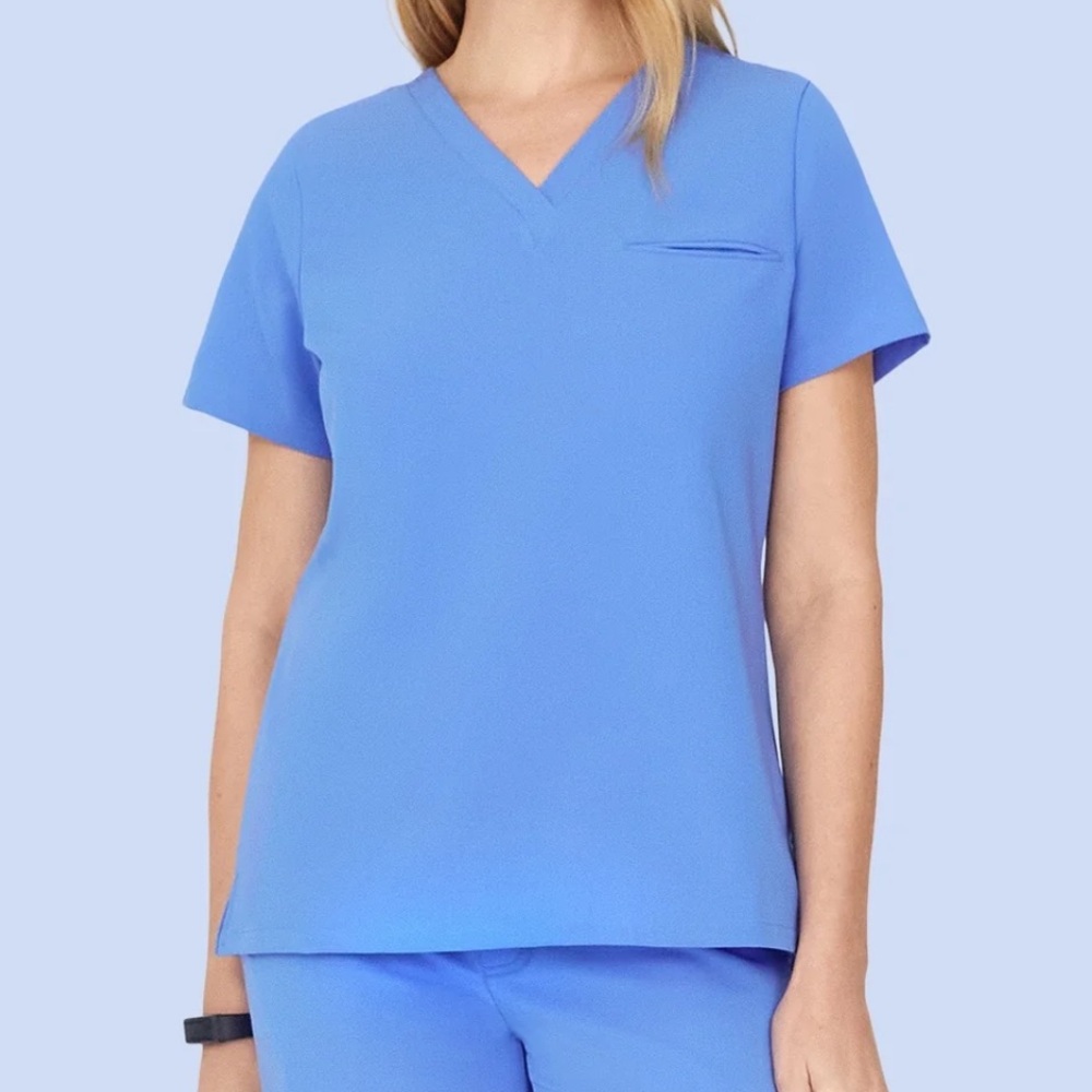 Mandala Women's One Pocket Scrub Top